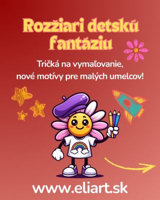 ✨ Rozžiar detskú fantáziu! ✨ Predstavujem vám tričká na vymaľovanie, ktoré premenia každé dieťa na malého umelca 🎨💛 Každé...